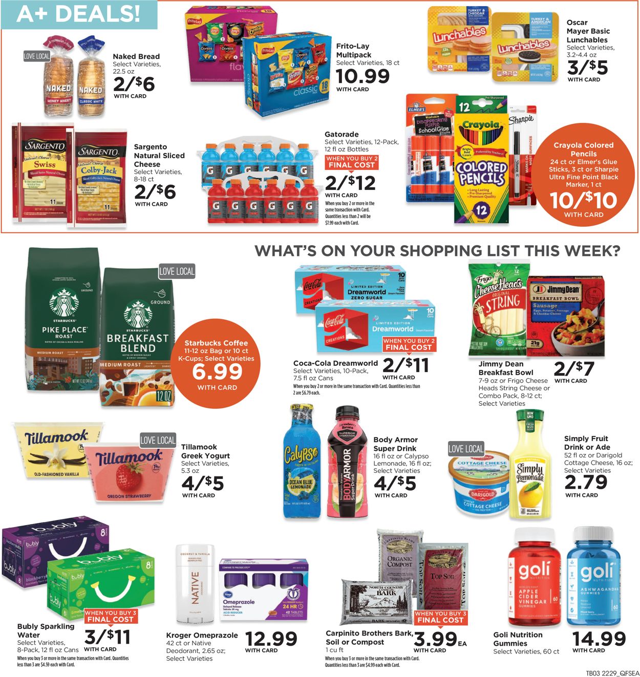 Catalogue QFC from 08/17/2022