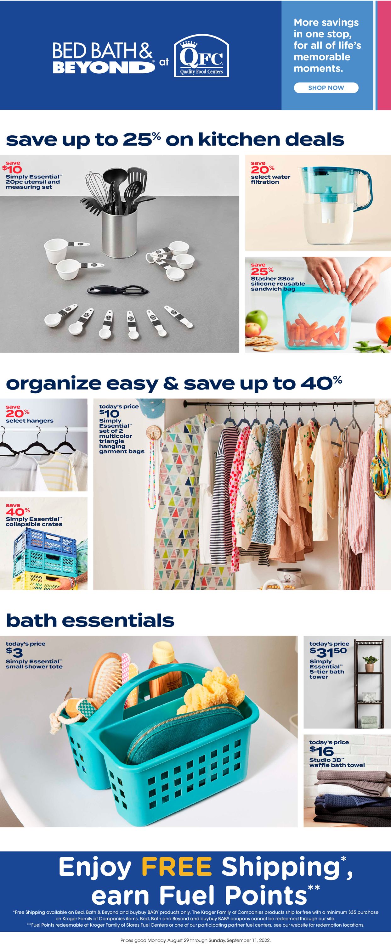 Catalogue QFC from 08/29/2022