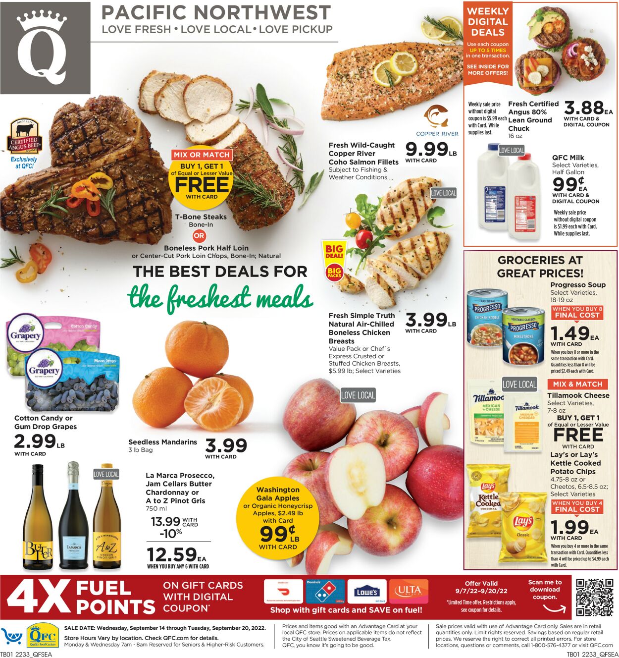 Catalogue QFC from 09/14/2022