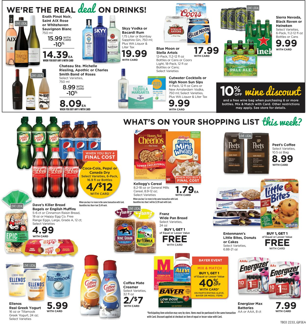 Catalogue QFC from 09/14/2022