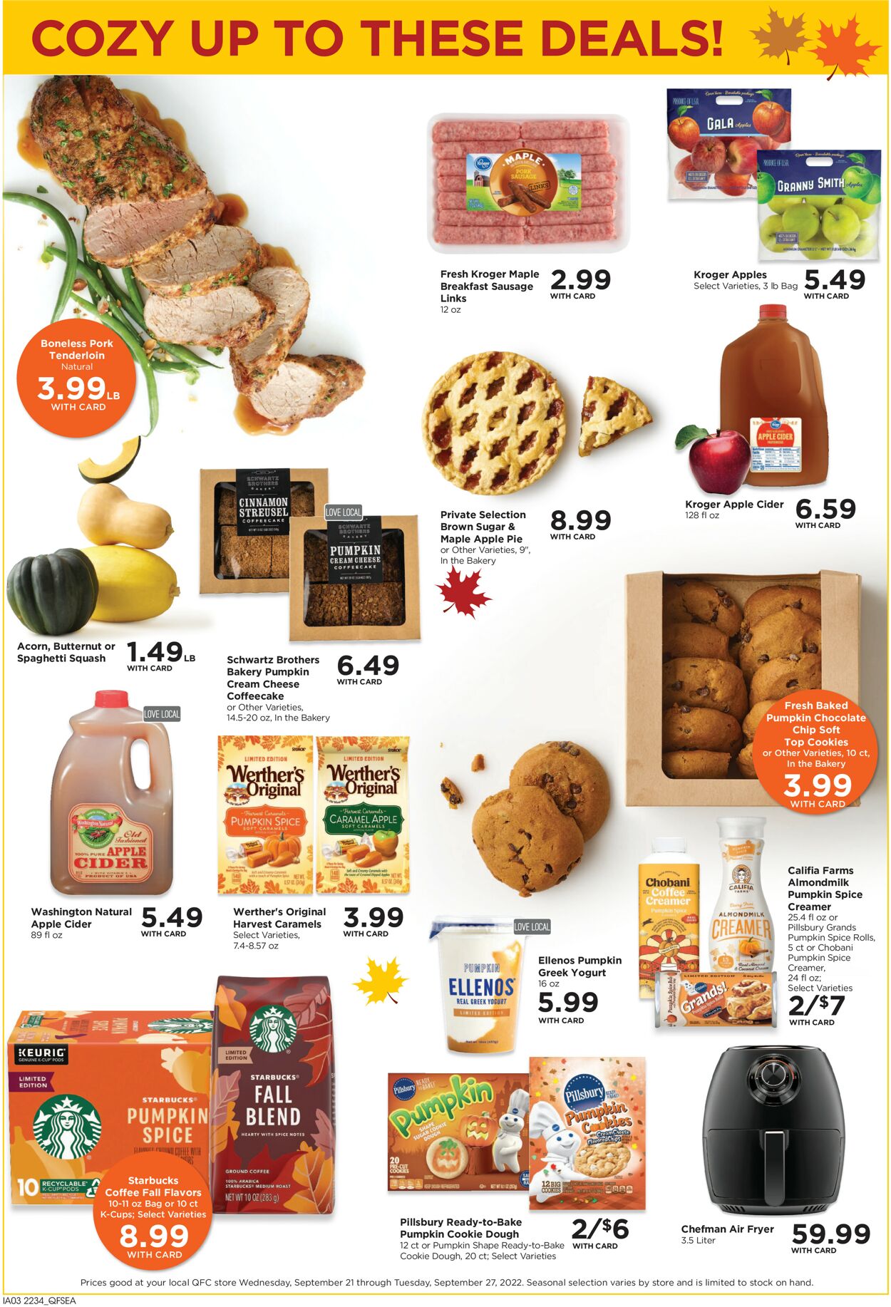 Catalogue QFC from 09/21/2022