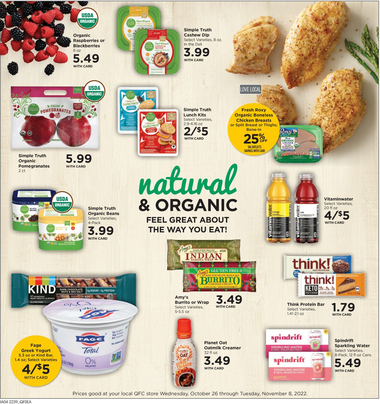 Catalogue QFC from 10/26/2022