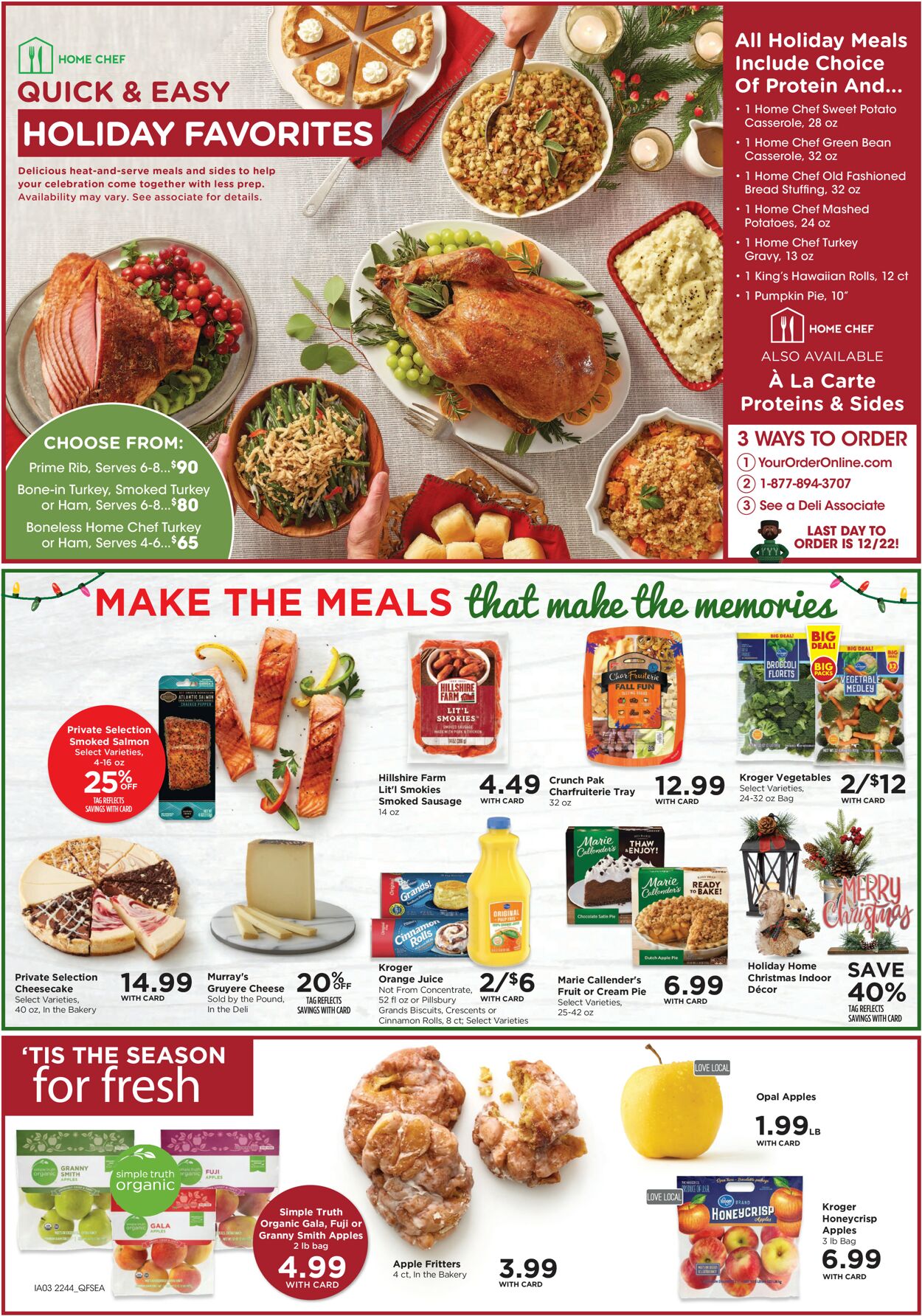 Catalogue QFC from 11/30/2022