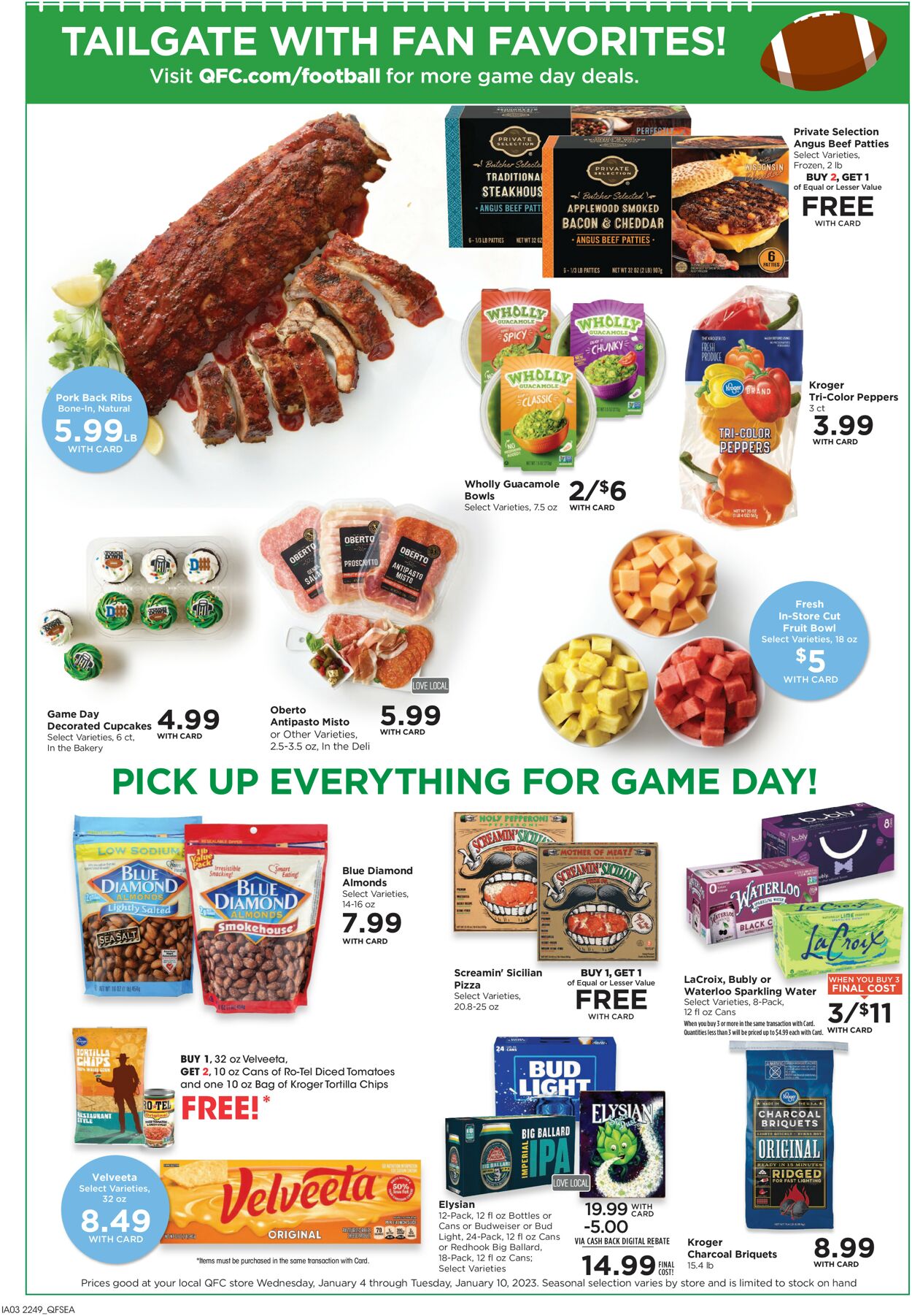 Catalogue QFC from 01/04/2023