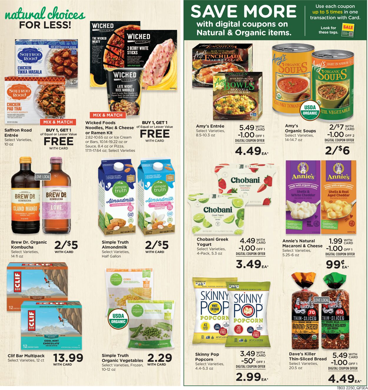 Catalogue QFC from 01/11/2023