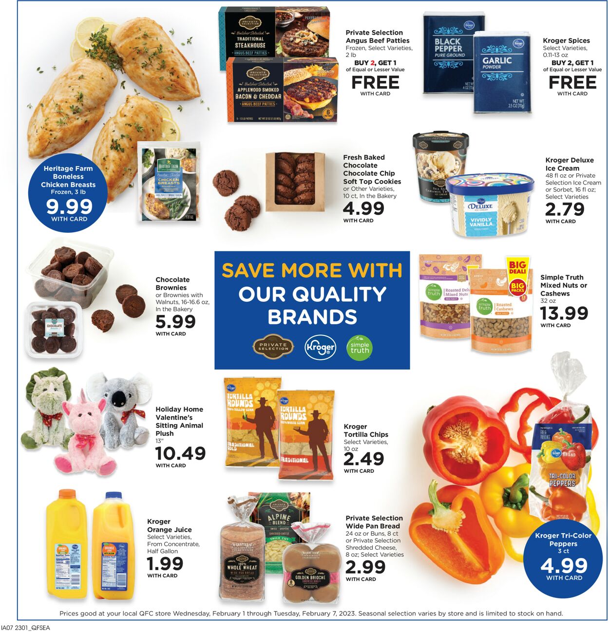 Catalogue QFC from 02/01/2023