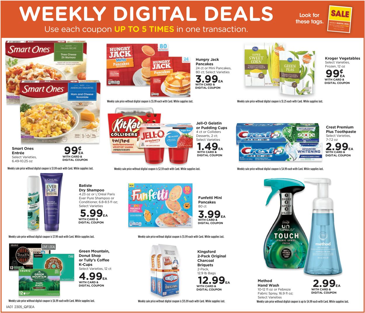 Catalogue QFC from 03/01/2023