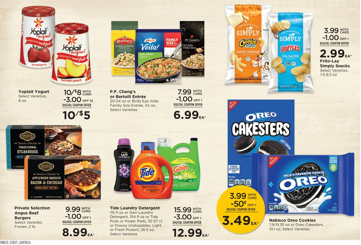 Catalogue QFC from 03/15/2023