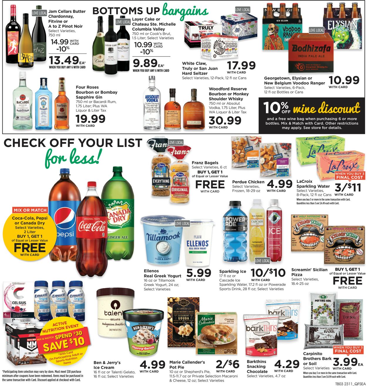 Catalogue QFC from 04/12/2023