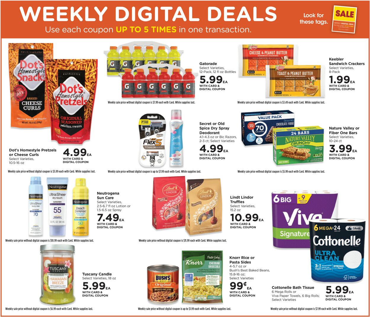 Catalogue QFC from 05/10/2023