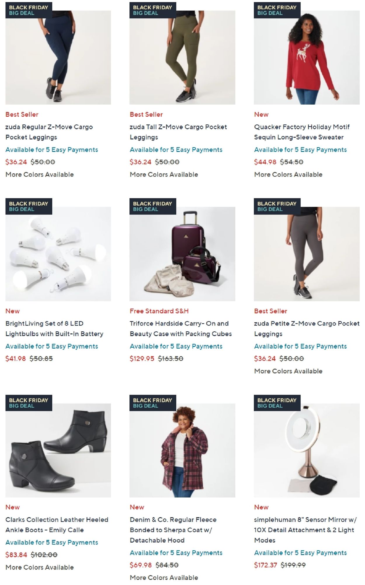 Catalogue QVC Black Friday 2020 from 11/12/2020