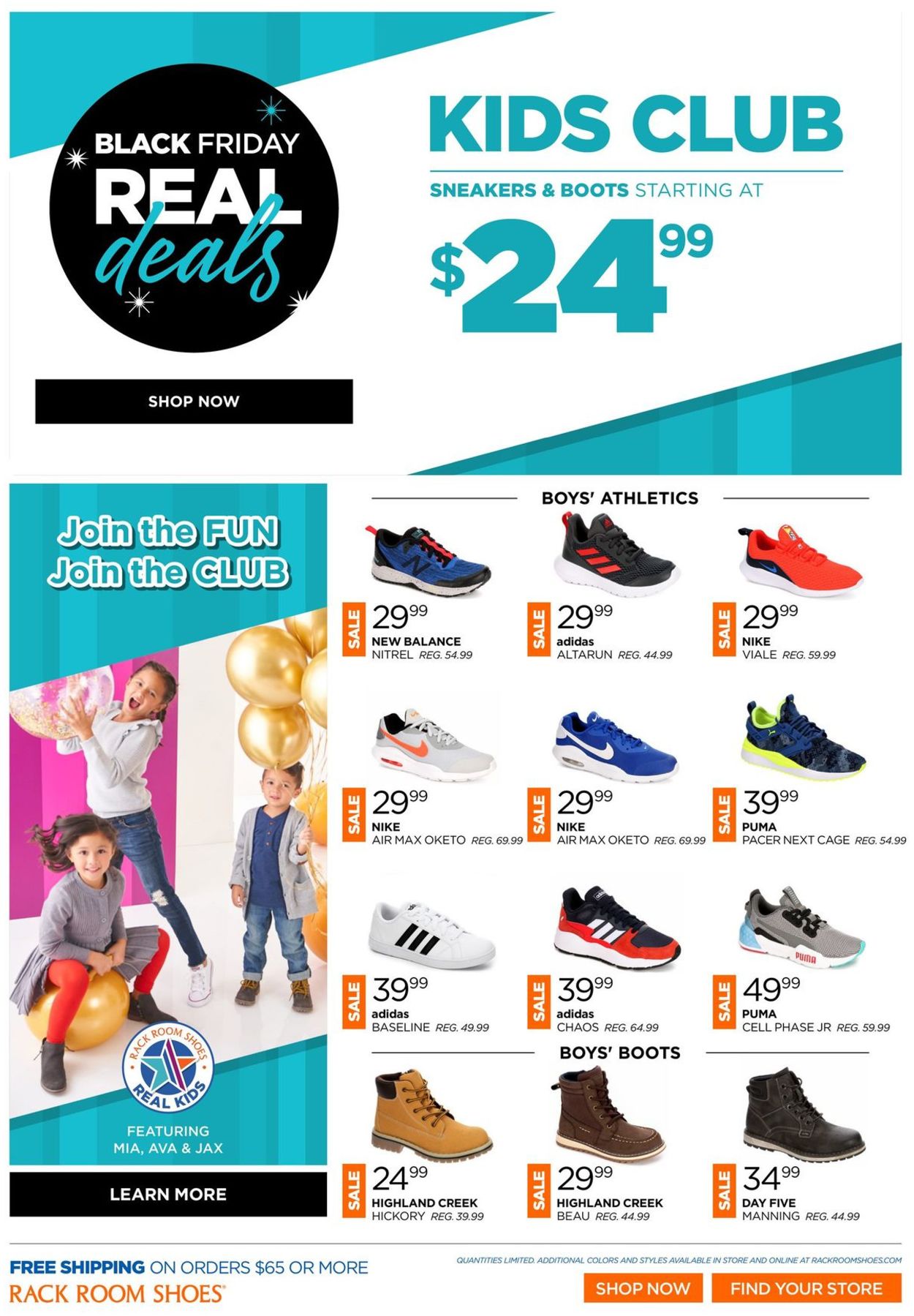 Catalogue Rack Room Shoes - Black Friday Ad 2019 from 11/20/2019