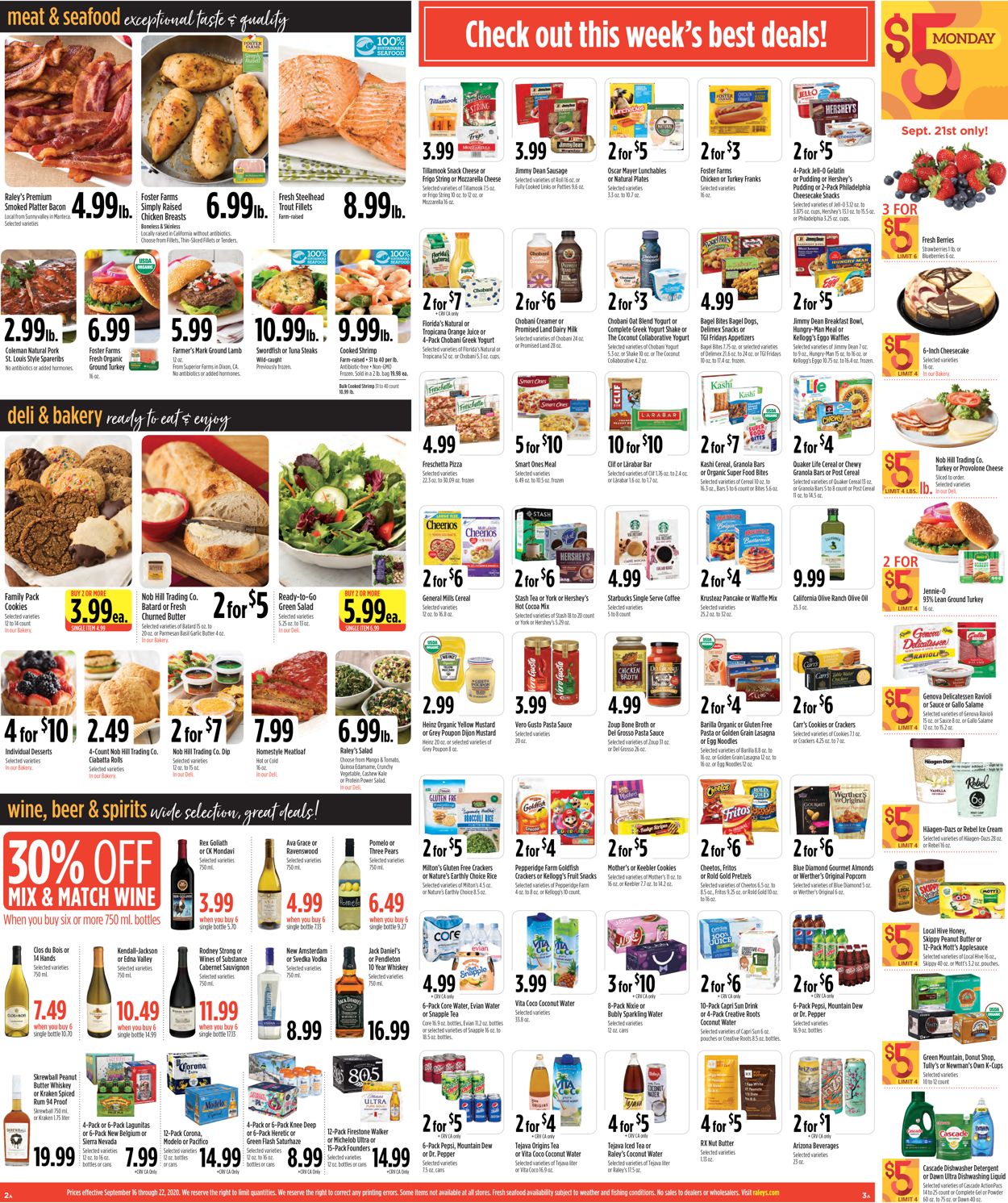Catalogue Raley's from 09/16/2020