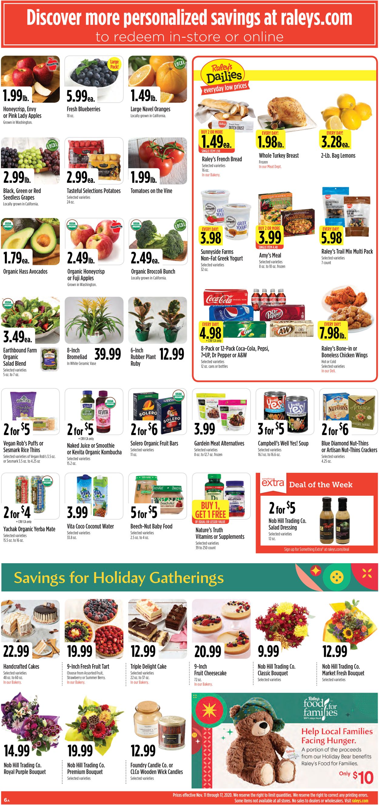 Catalogue Raley's from 11/11/2020