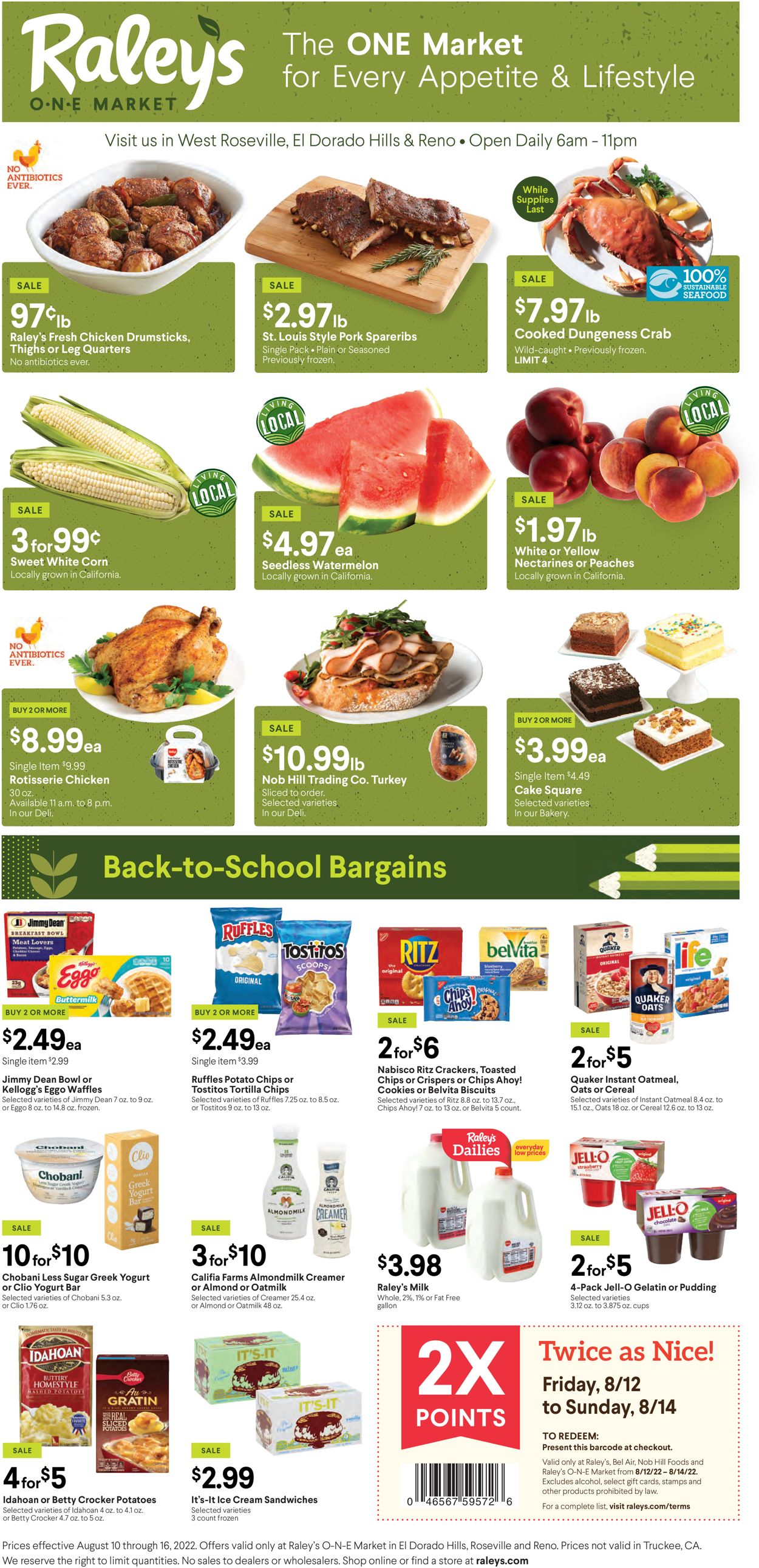 Catalogue Raley's from 08/10/2022