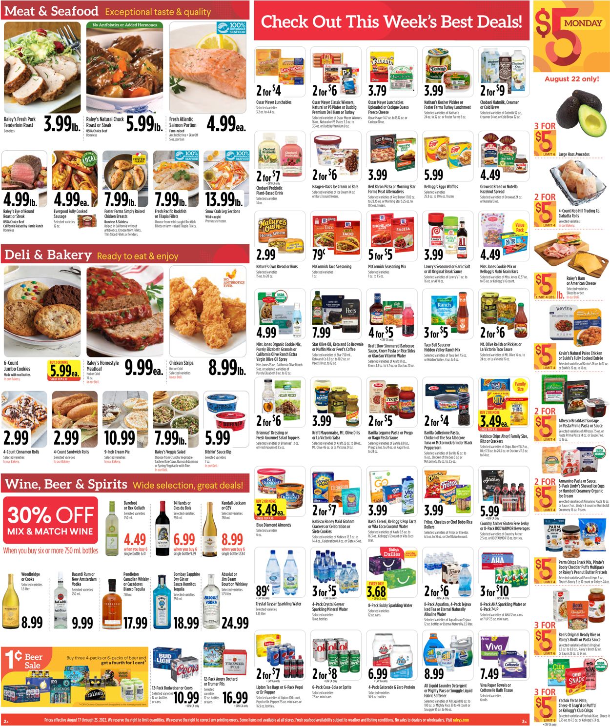Catalogue Raley's from 08/17/2022