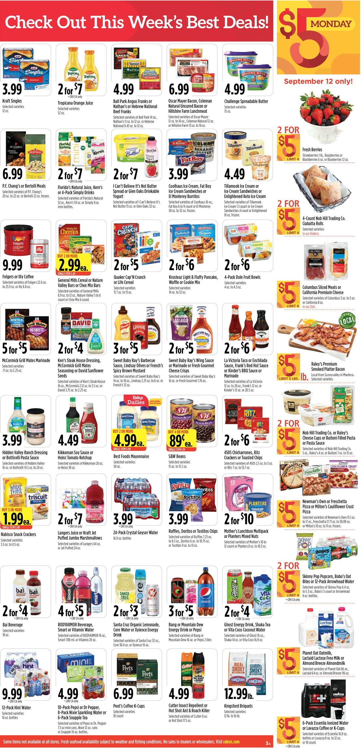 Catalogue Raley's from 09/07/2022