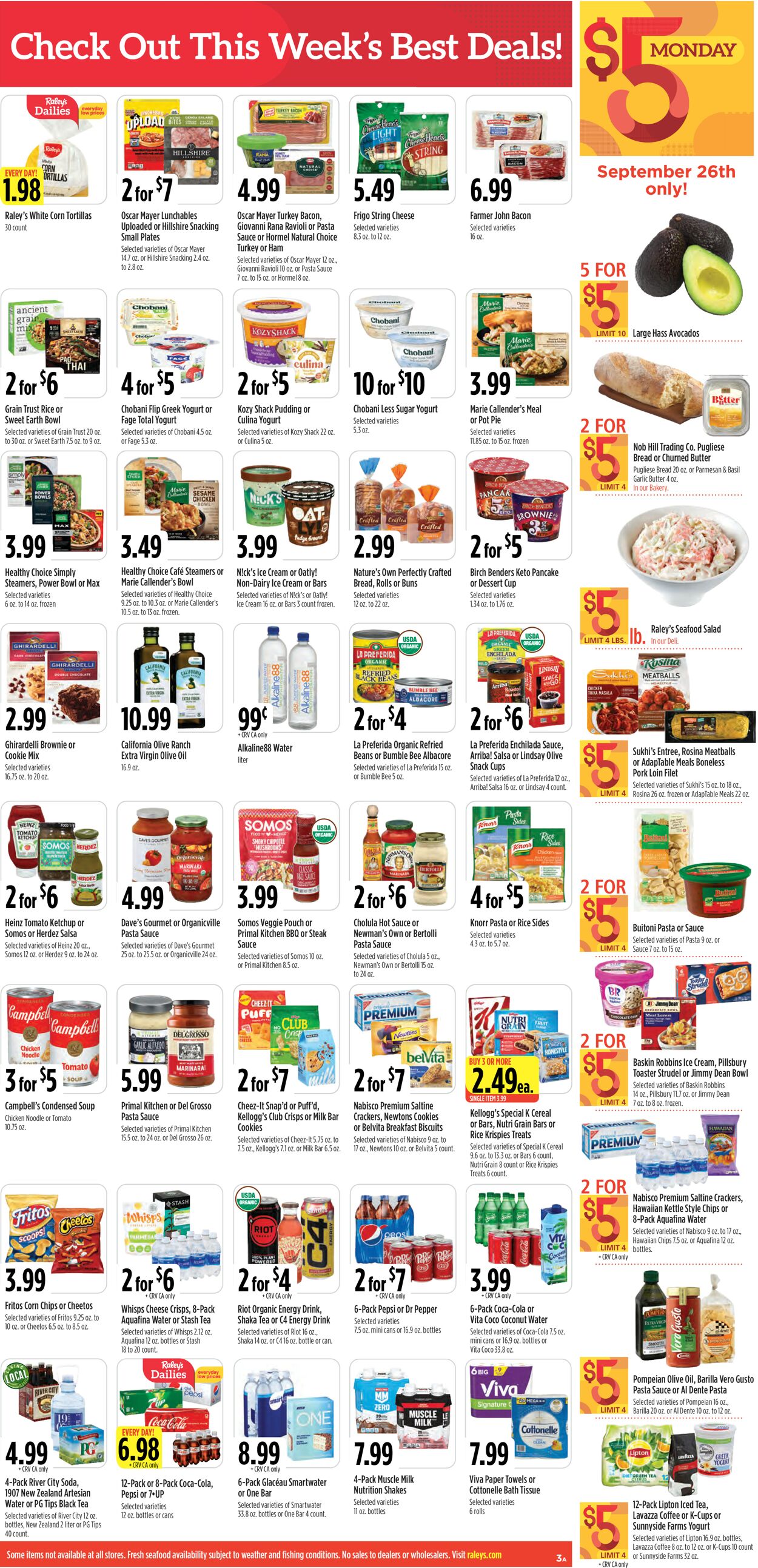 Catalogue Raley's from 09/21/2022