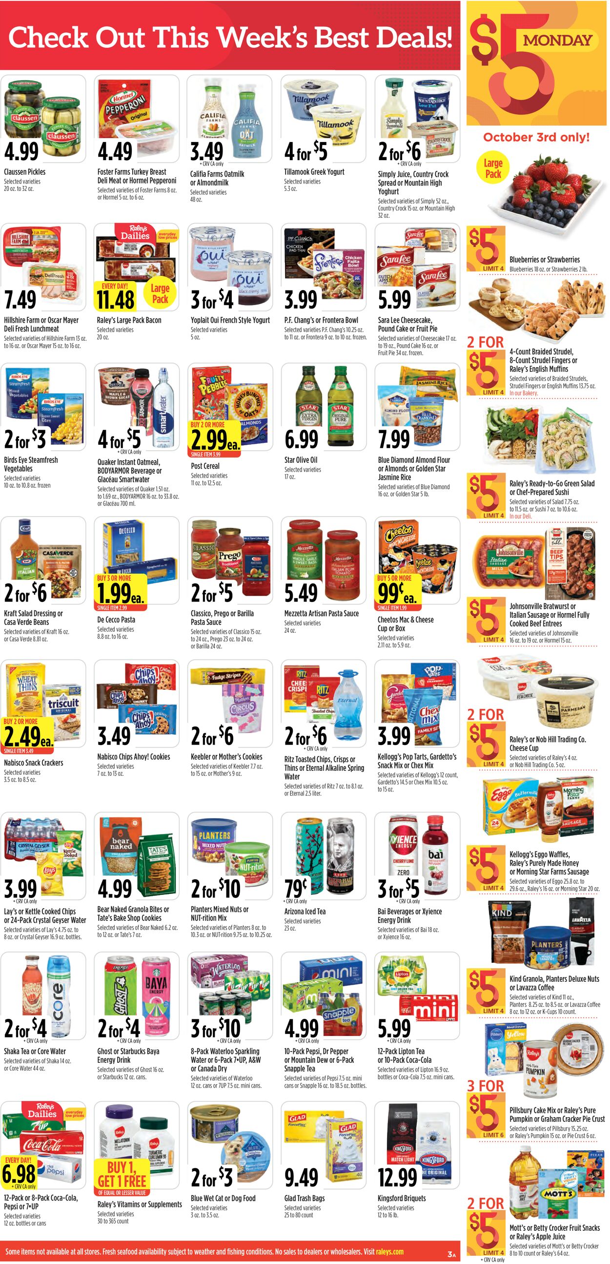 Catalogue Raley's from 09/28/2022