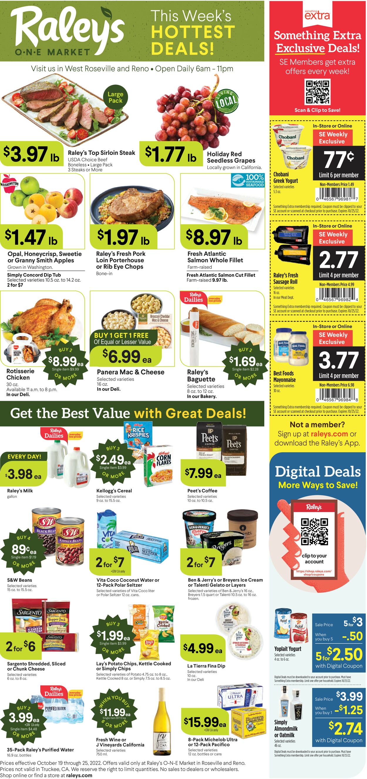 Catalogue Raley's from 10/19/2022