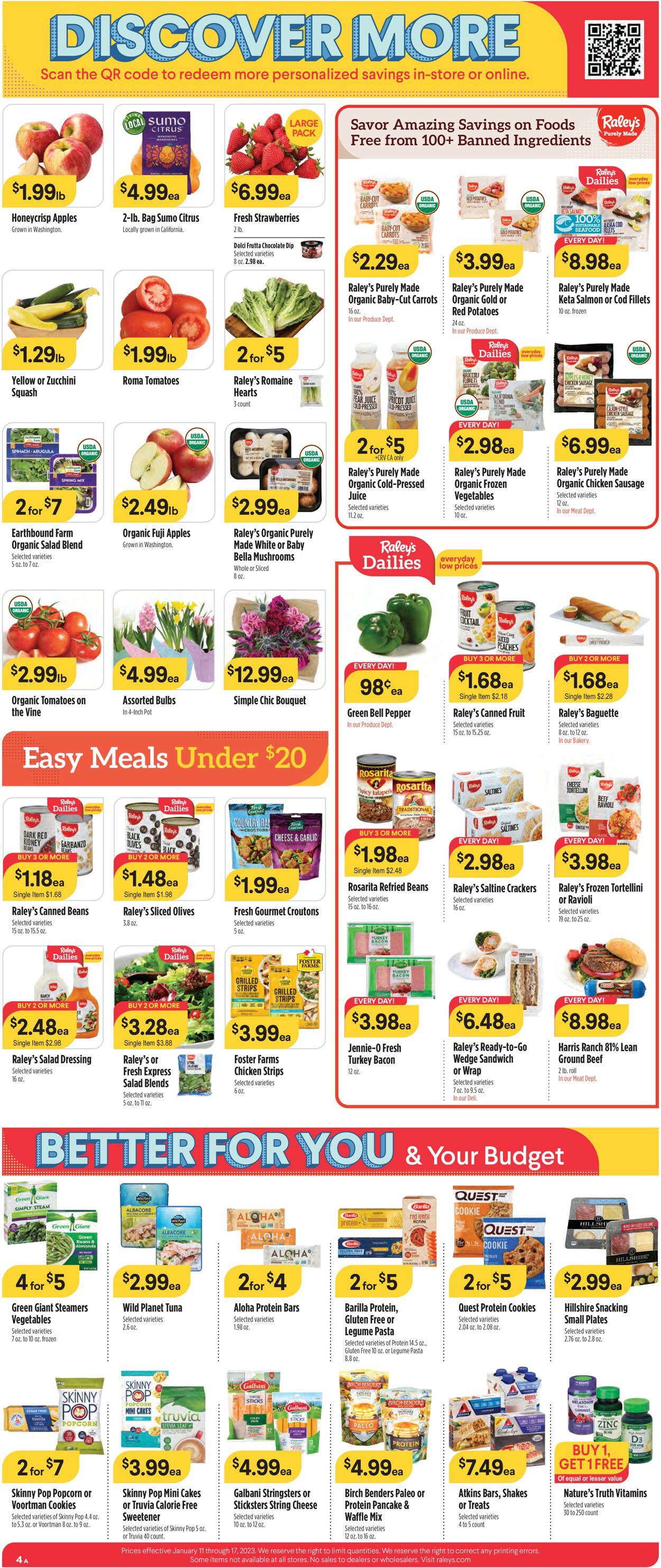 Catalogue Raley's from 01/11/2023