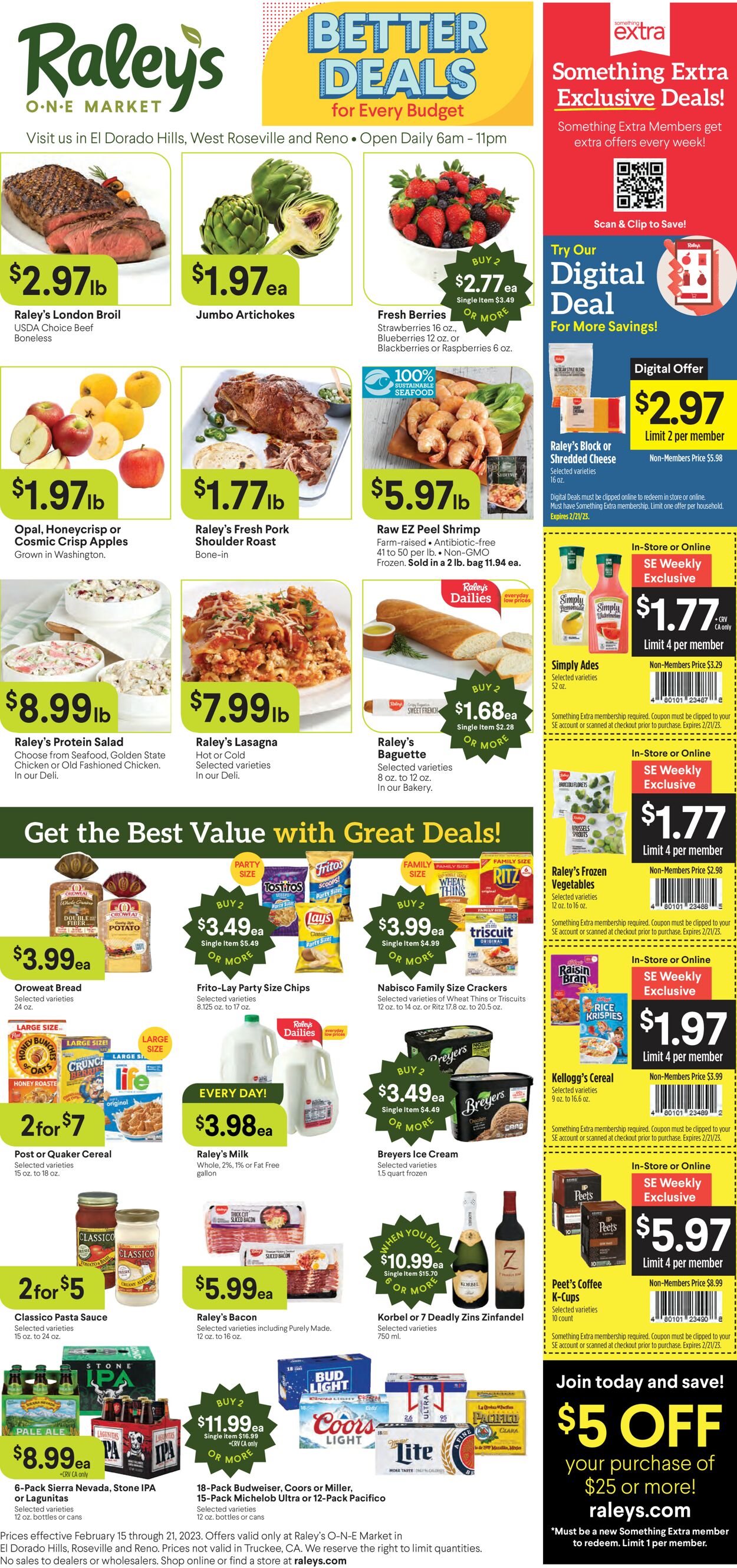 Catalogue Raley's from 02/15/2023