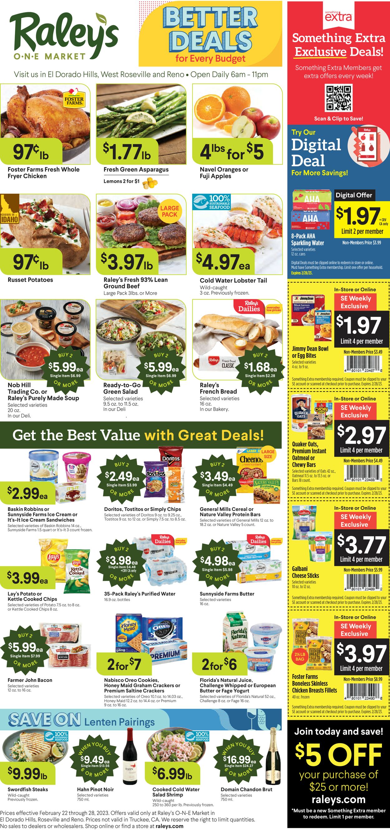 Catalogue Raley's from 02/22/2023