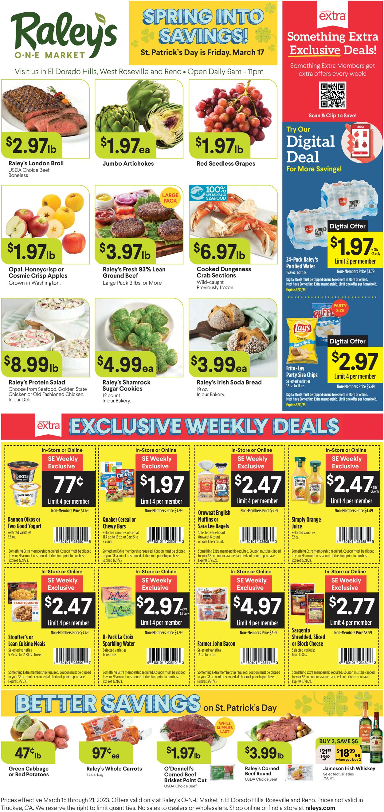 Catalogue Raley's from 03/15/2023