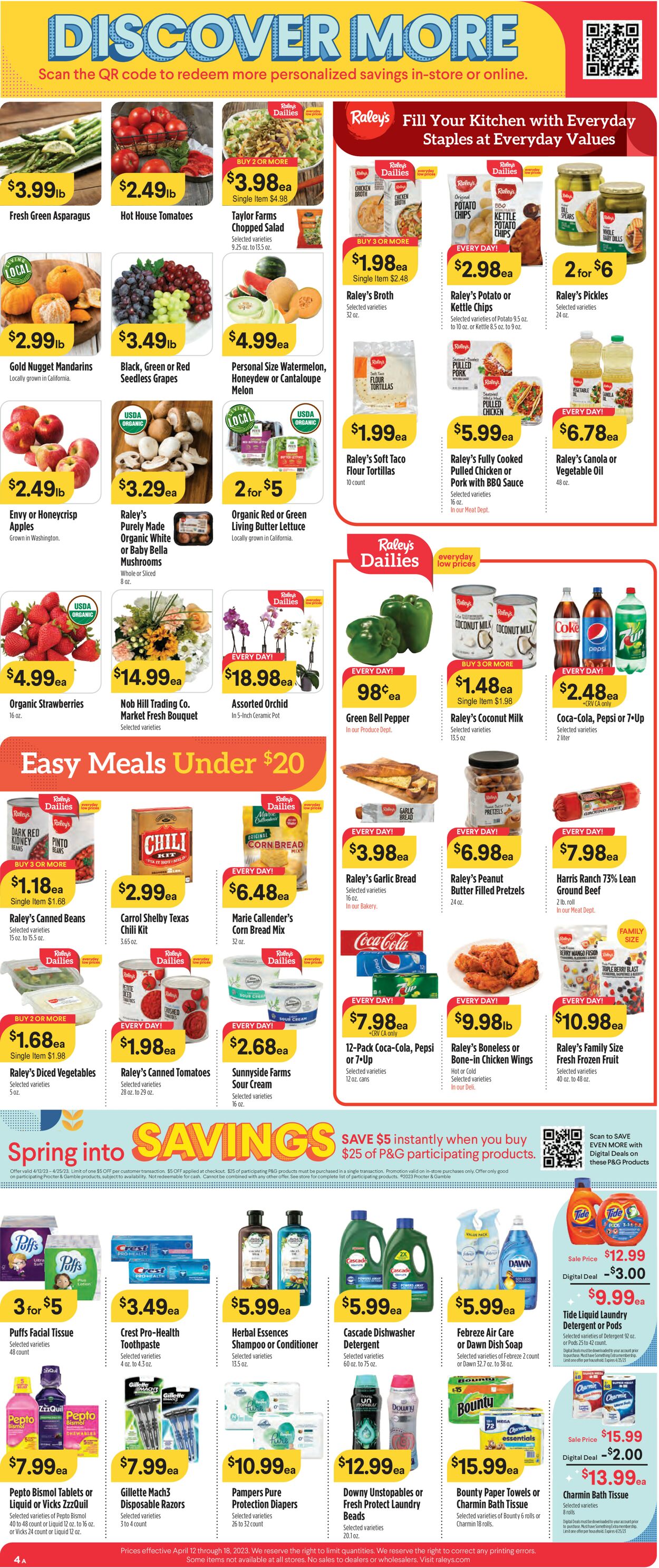 Catalogue Raley's from 04/12/2023