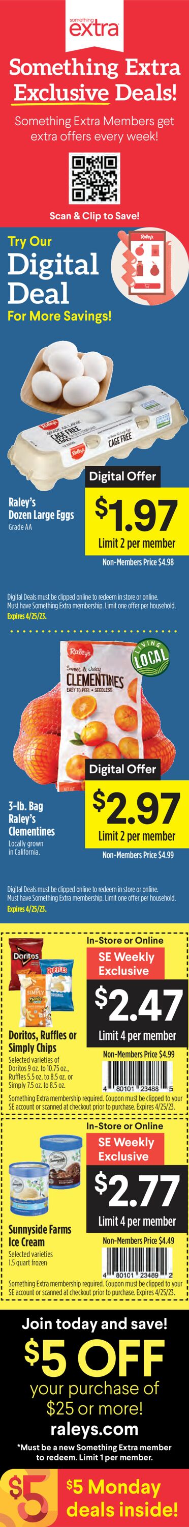 Catalogue Raley's from 04/19/2023