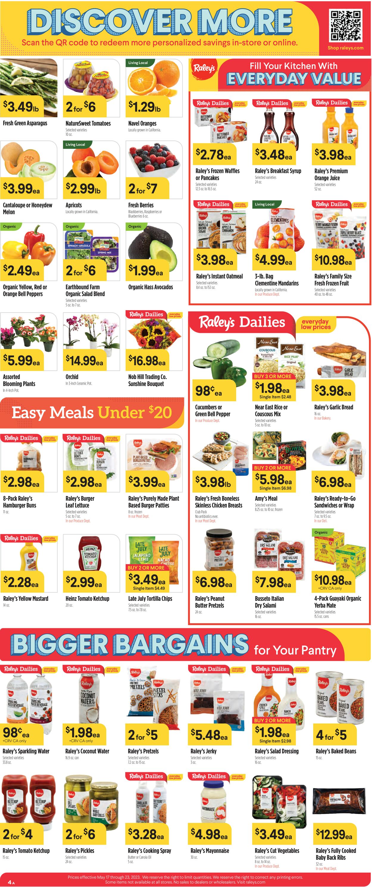 Catalogue Raley's from 05/17/2023