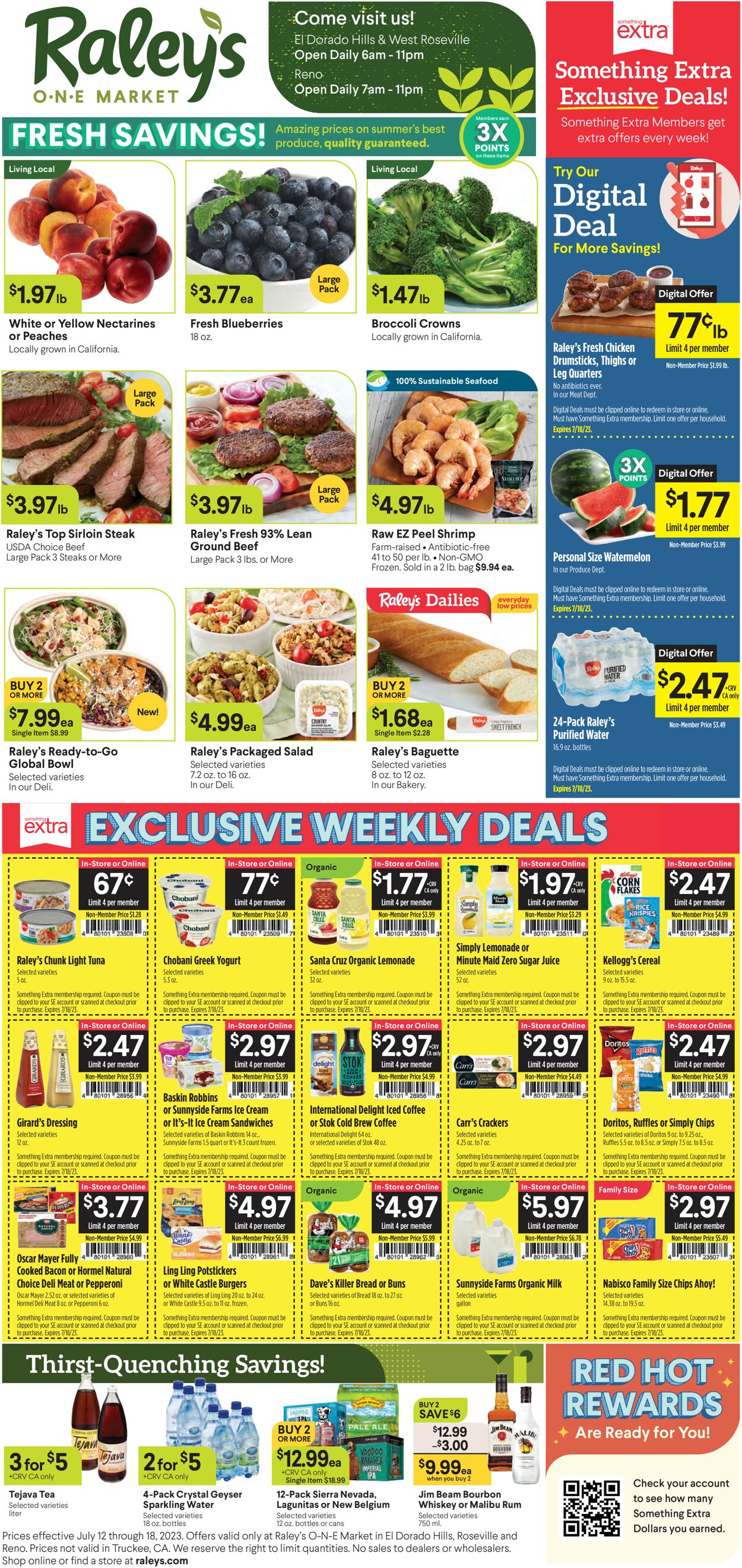 Catalogue Raley's from 07/12/2023