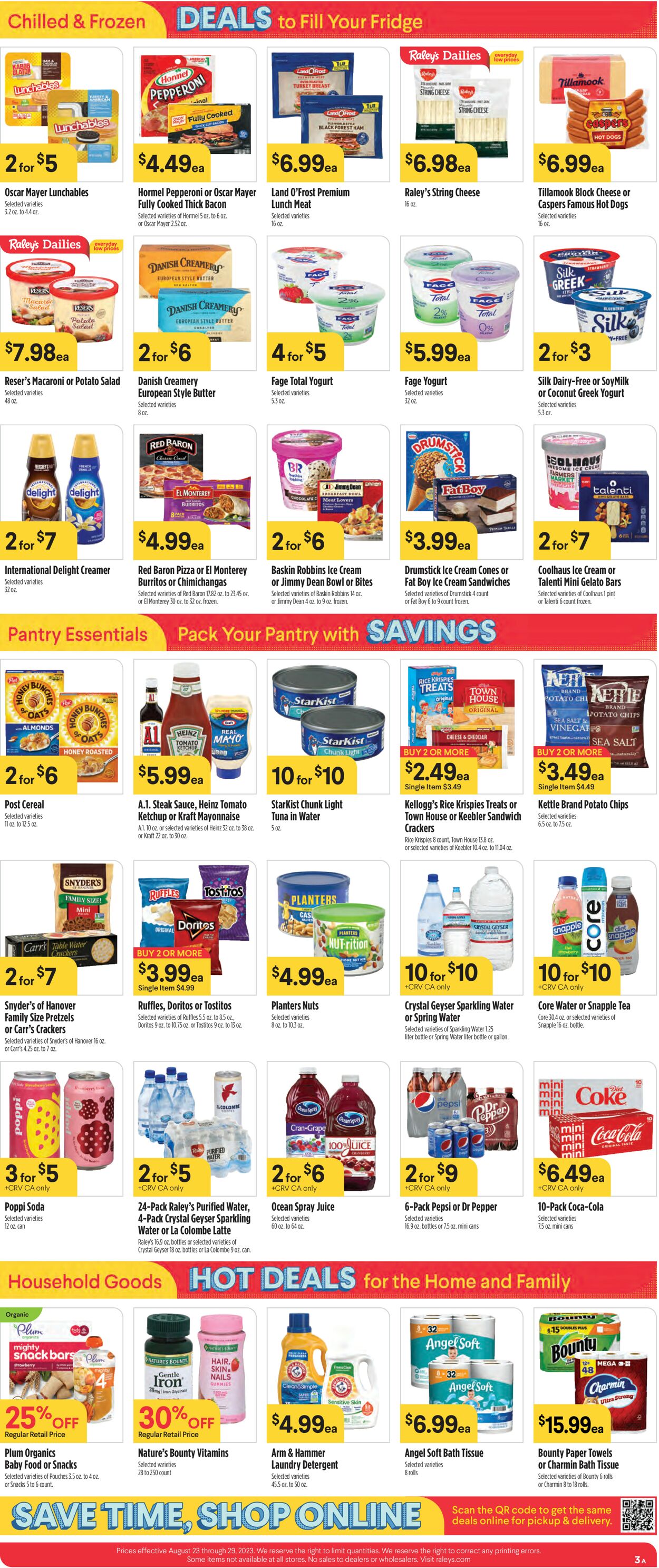 Catalogue Raley's from 08/23/2023