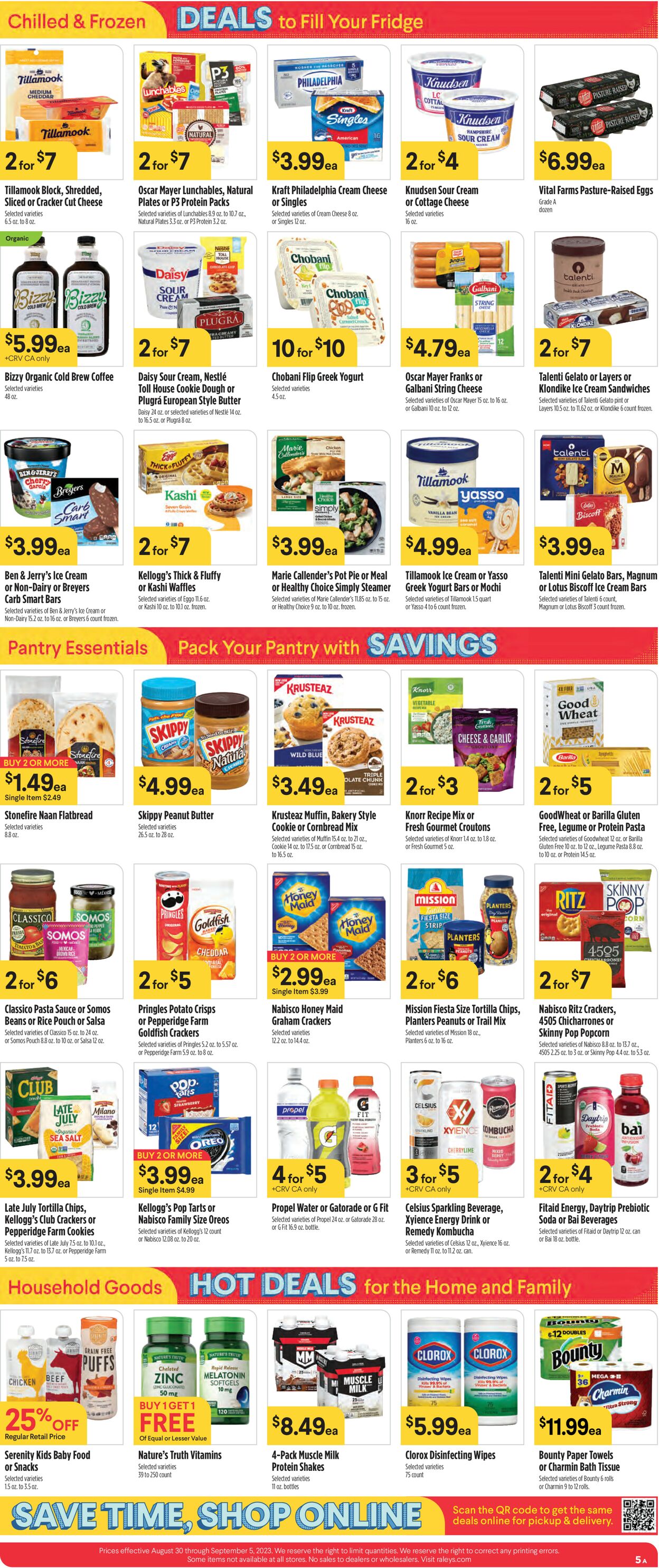 Catalogue Raley's from 08/30/2023