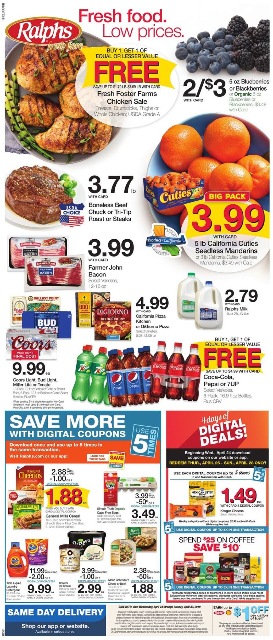Catalogue Ralphs from 04/24/2019