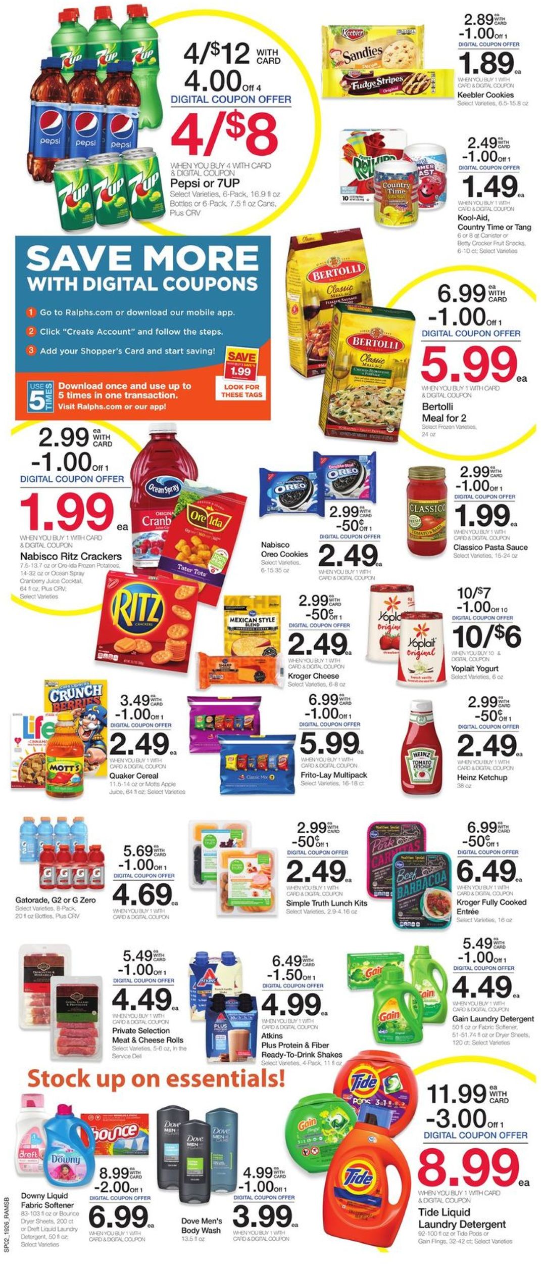 Catalogue Ralphs from 07/31/2019