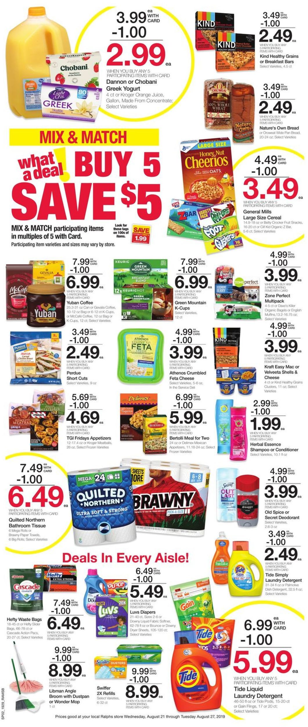 Catalogue Ralphs from 08/21/2019