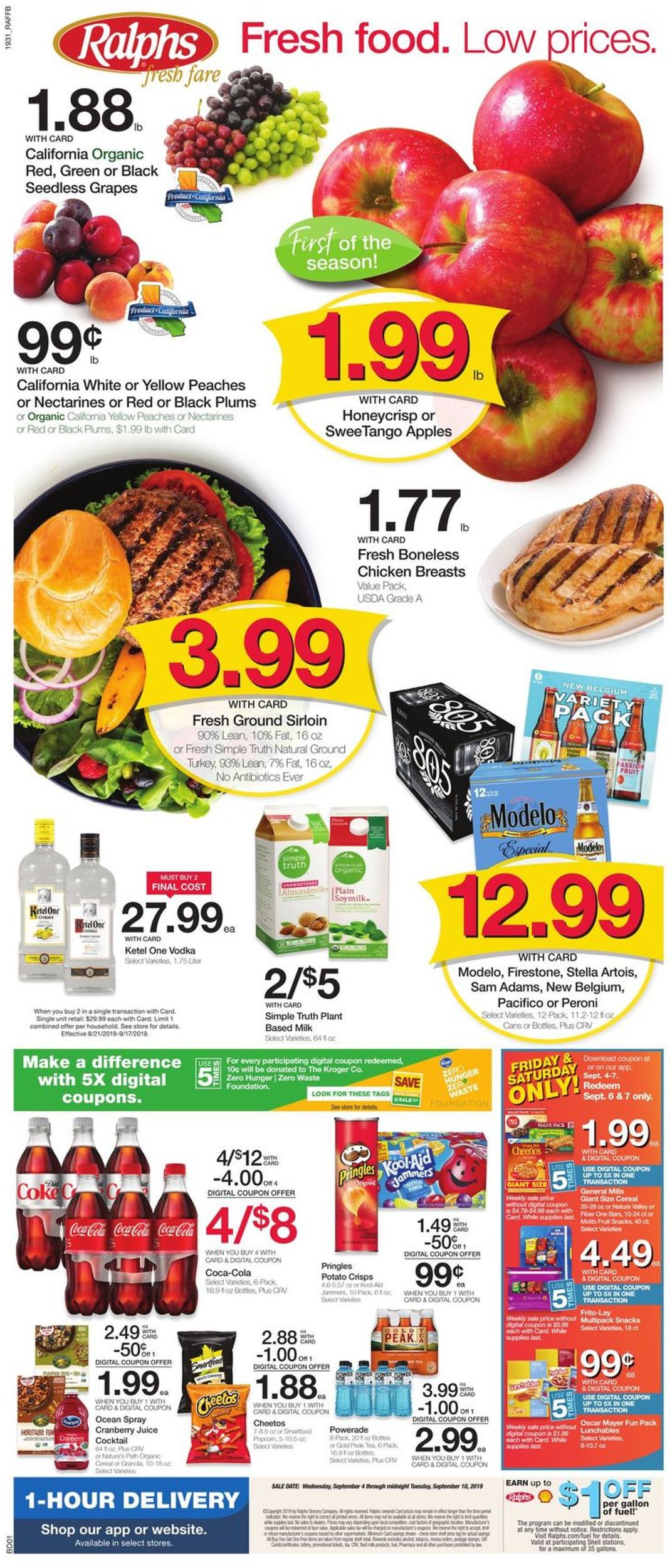 Catalogue Ralphs from 09/04/2019