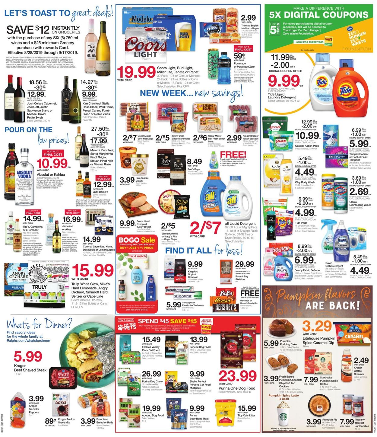 Catalogue Ralphs from 09/04/2019