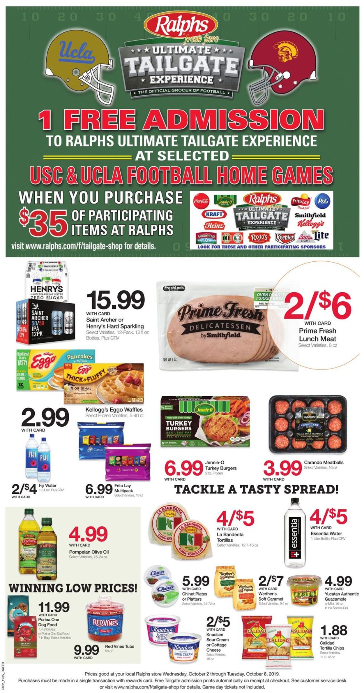 Catalogue Ralphs from 10/02/2019