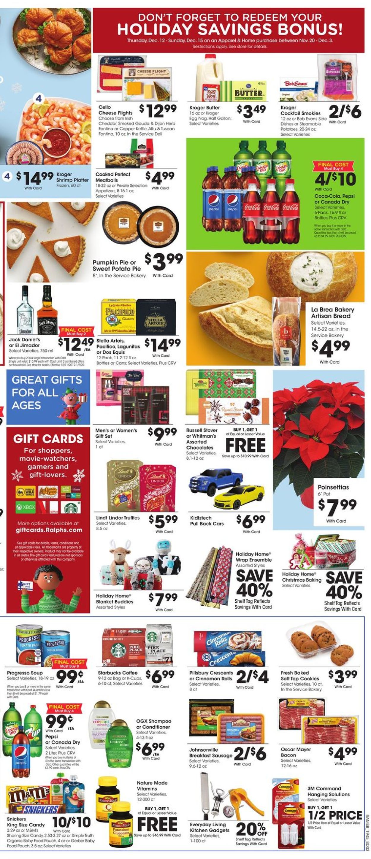 Catalogue Ralphs from 12/11/2019