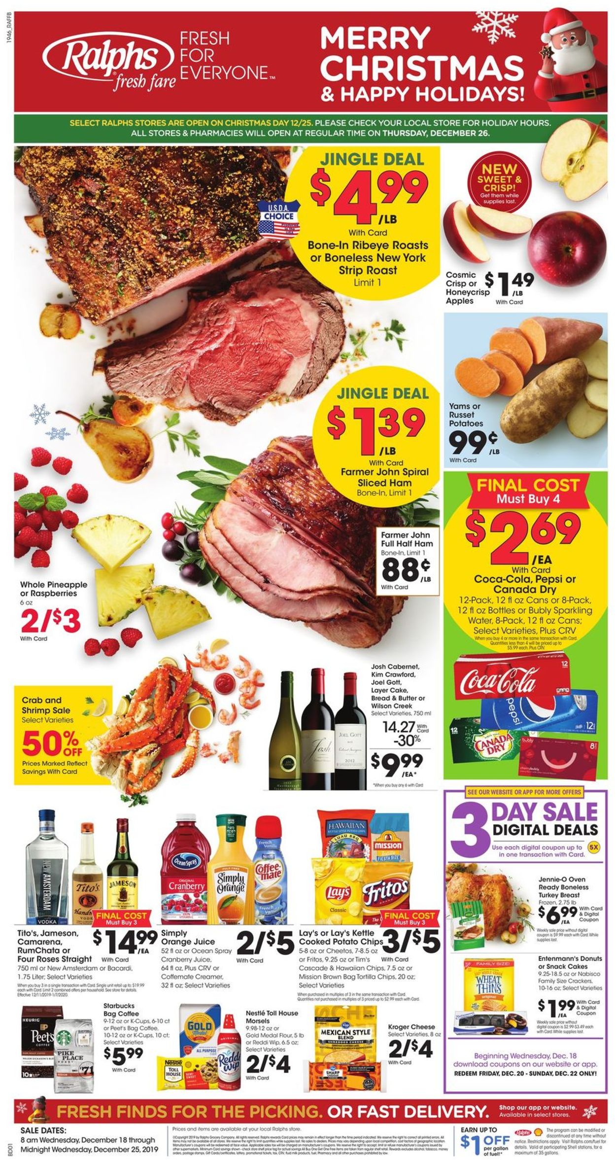 Catalogue Ralphs - Christmas Ad 2019 from 12/18/2019