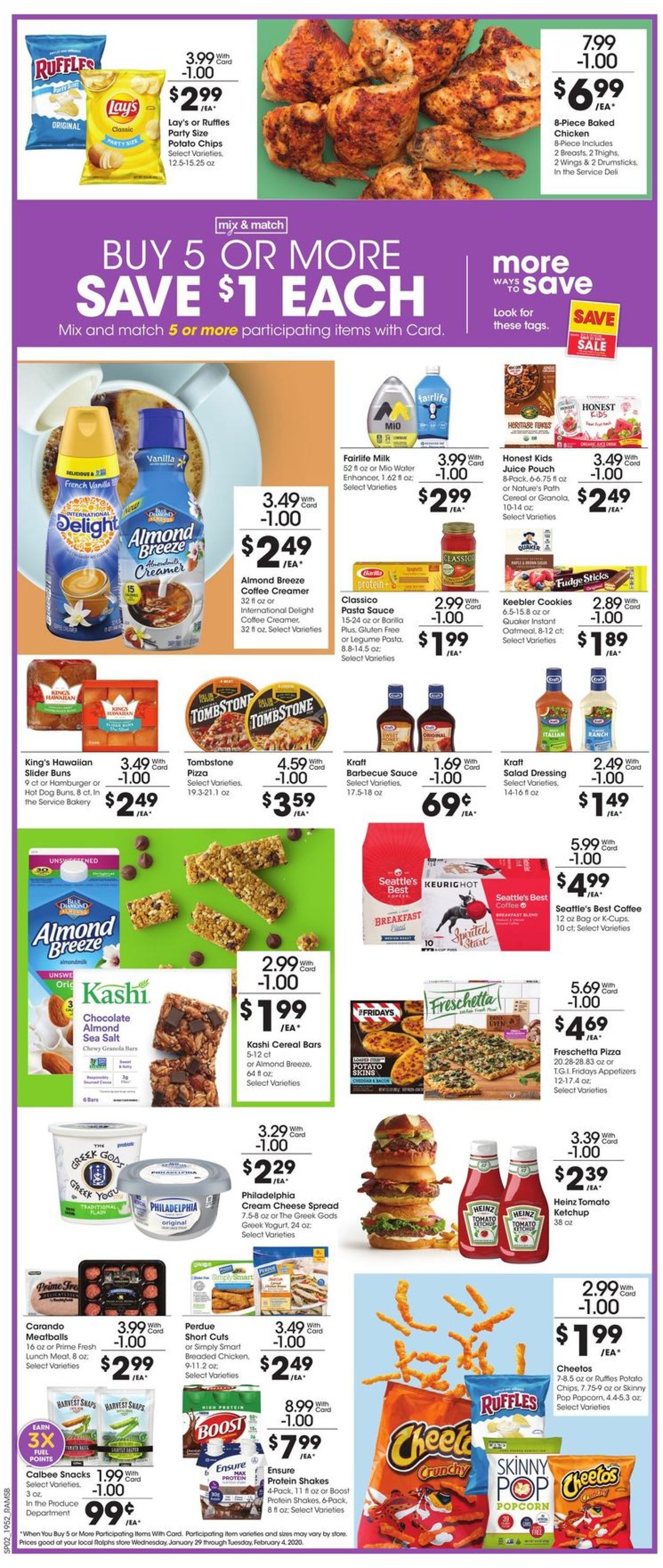 Catalogue Ralphs from 01/29/2020