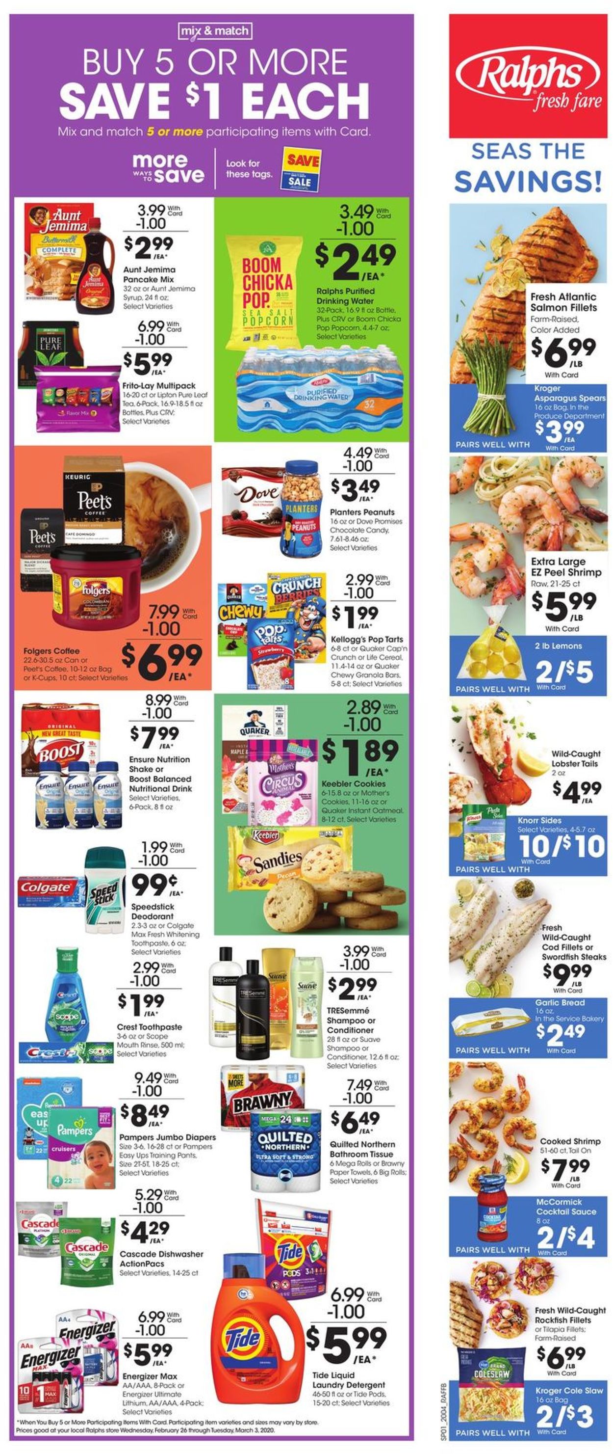 Catalogue Ralphs from 02/26/2020