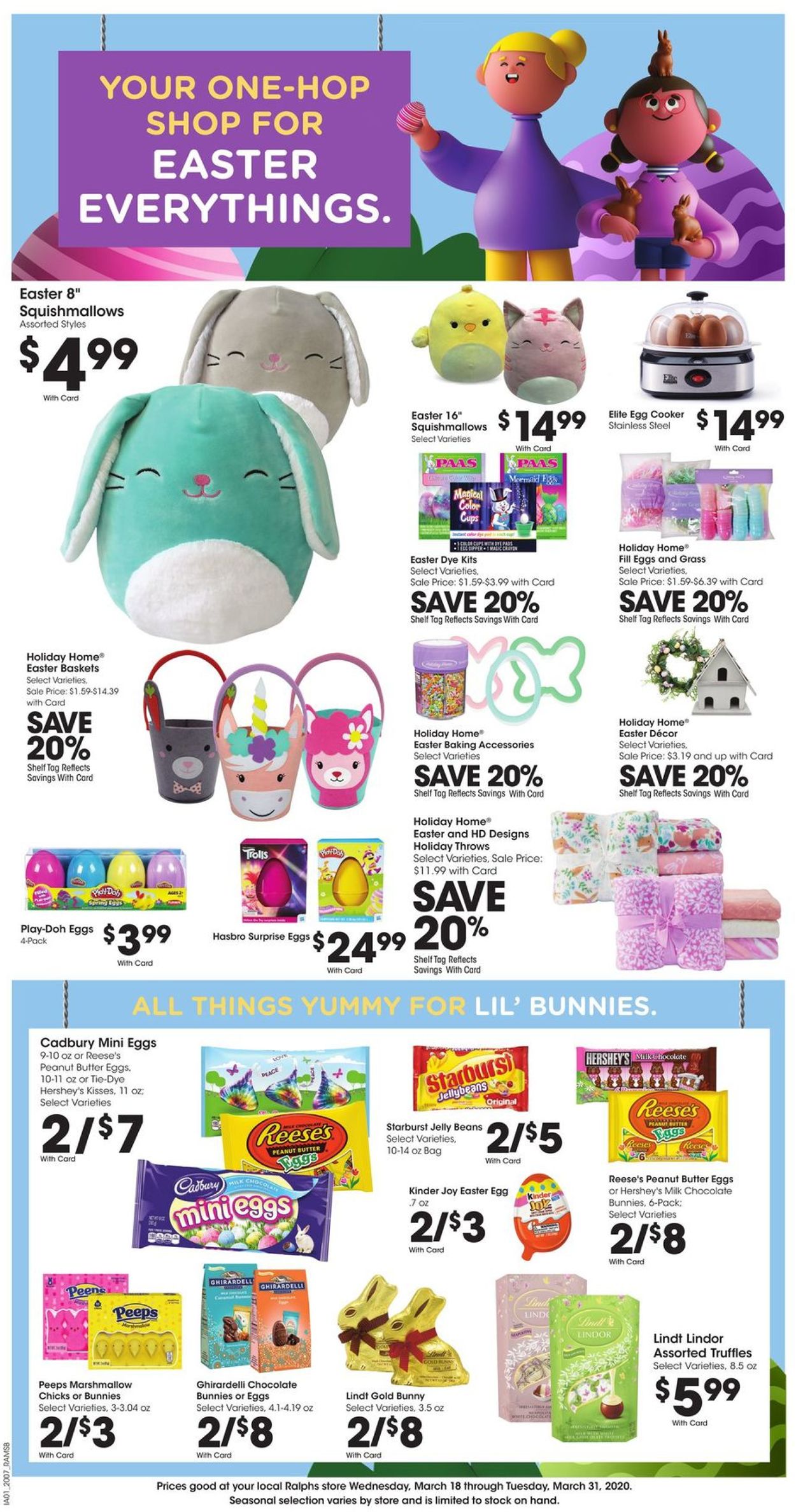 Catalogue Ralphs from 03/18/2020