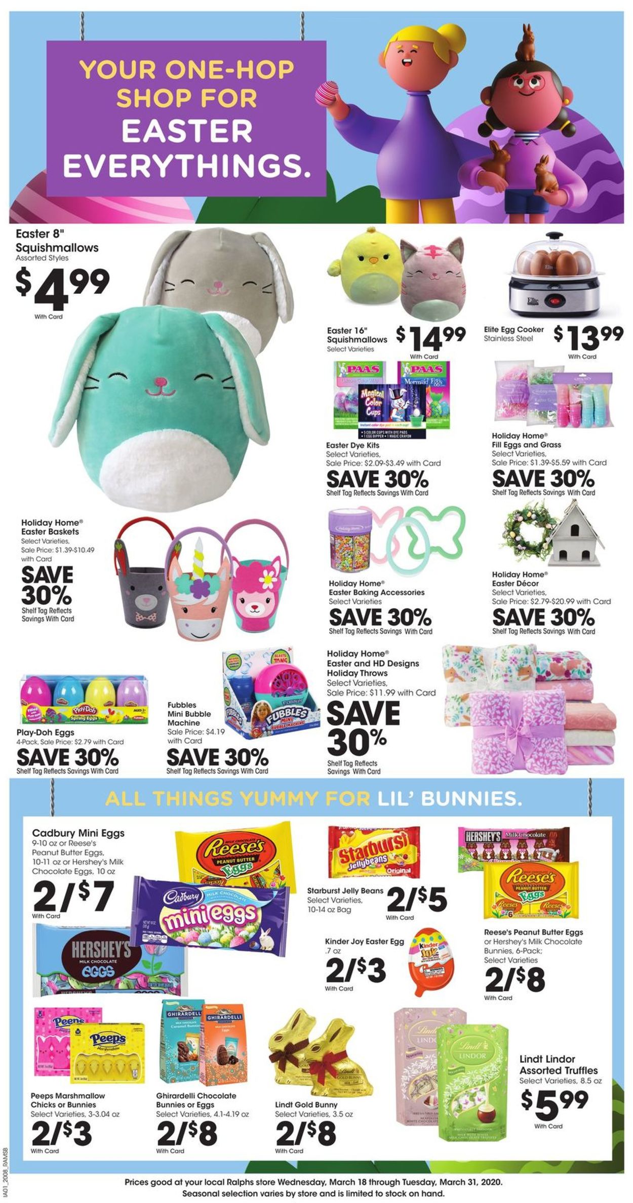 Catalogue Ralphs from 03/25/2020