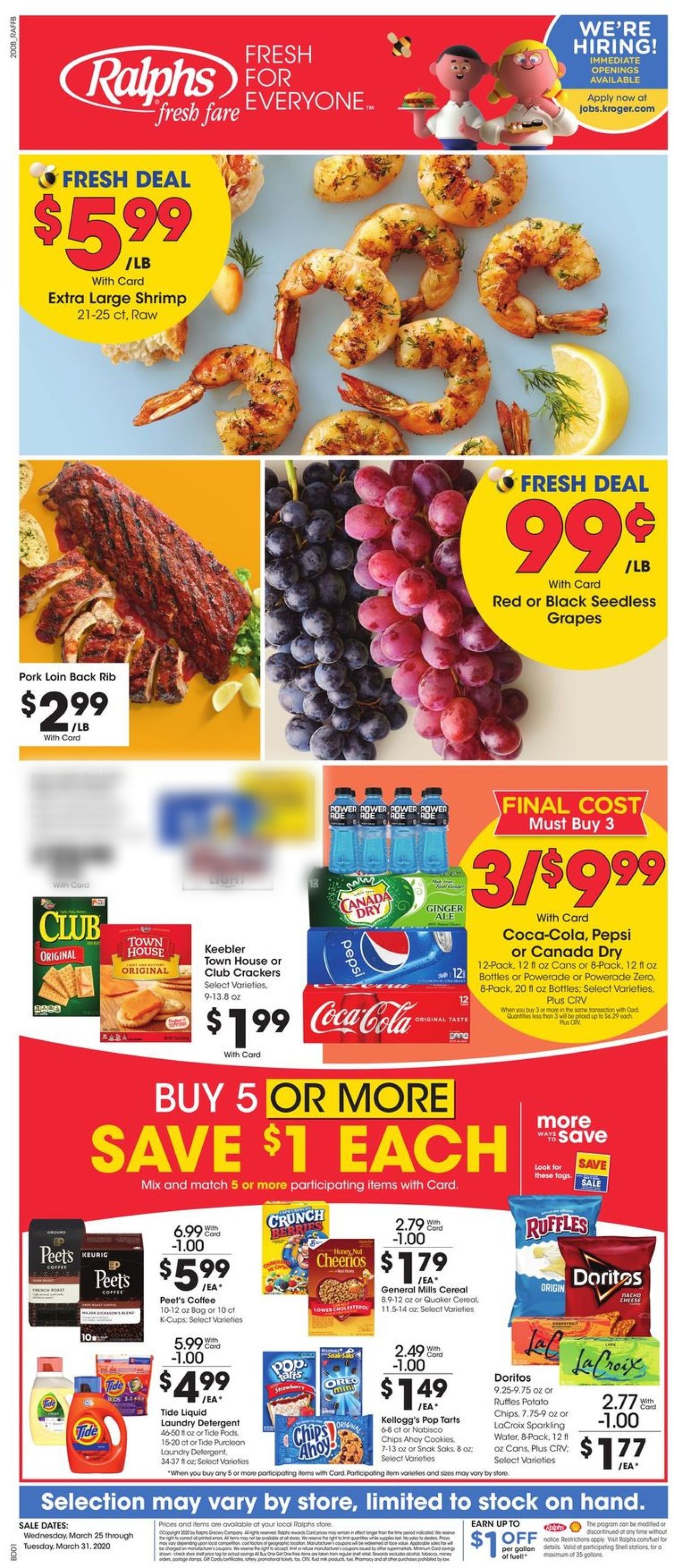 Catalogue Ralphs from 03/25/2020