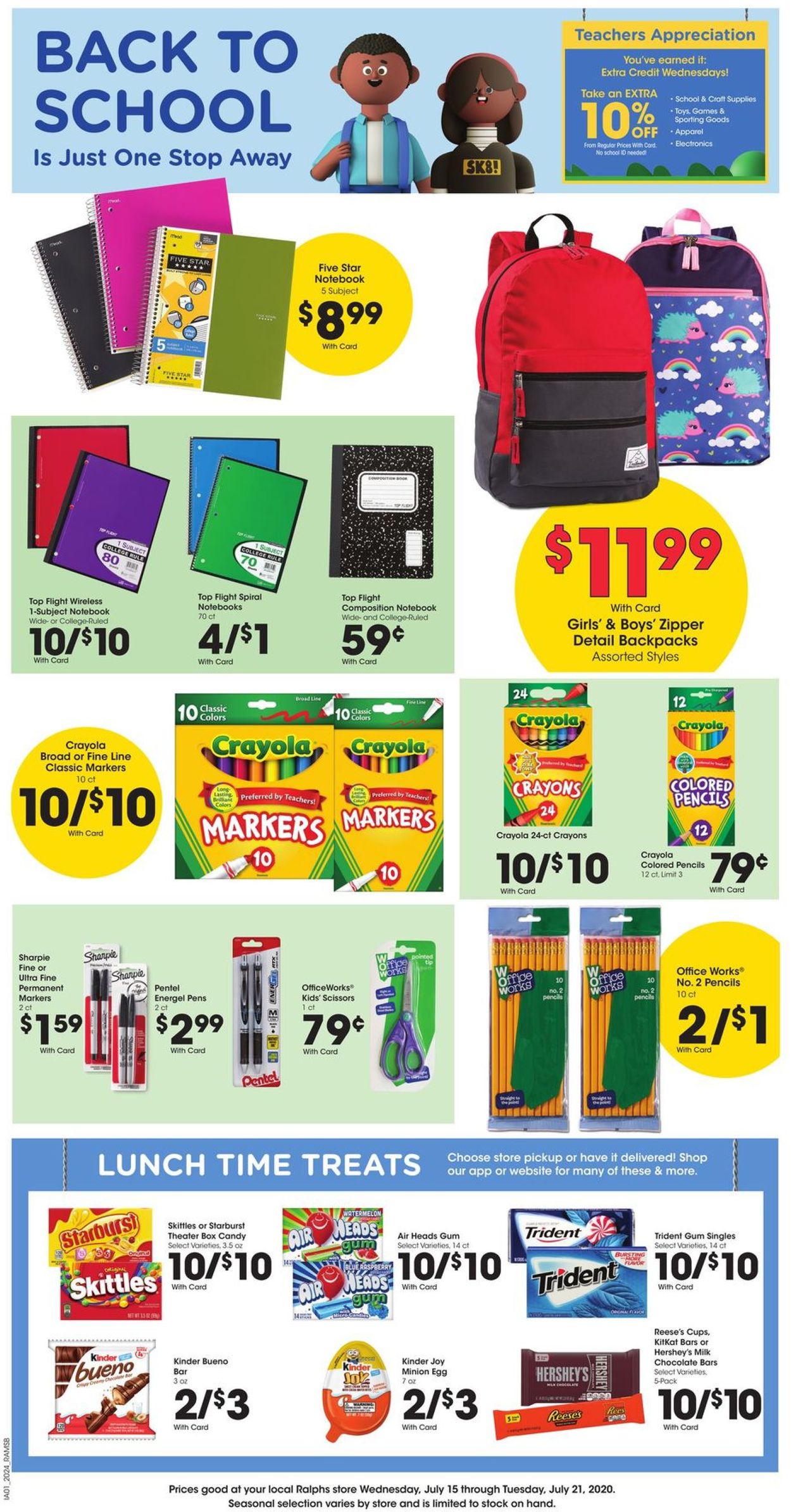 Catalogue Ralphs from 07/15/2020