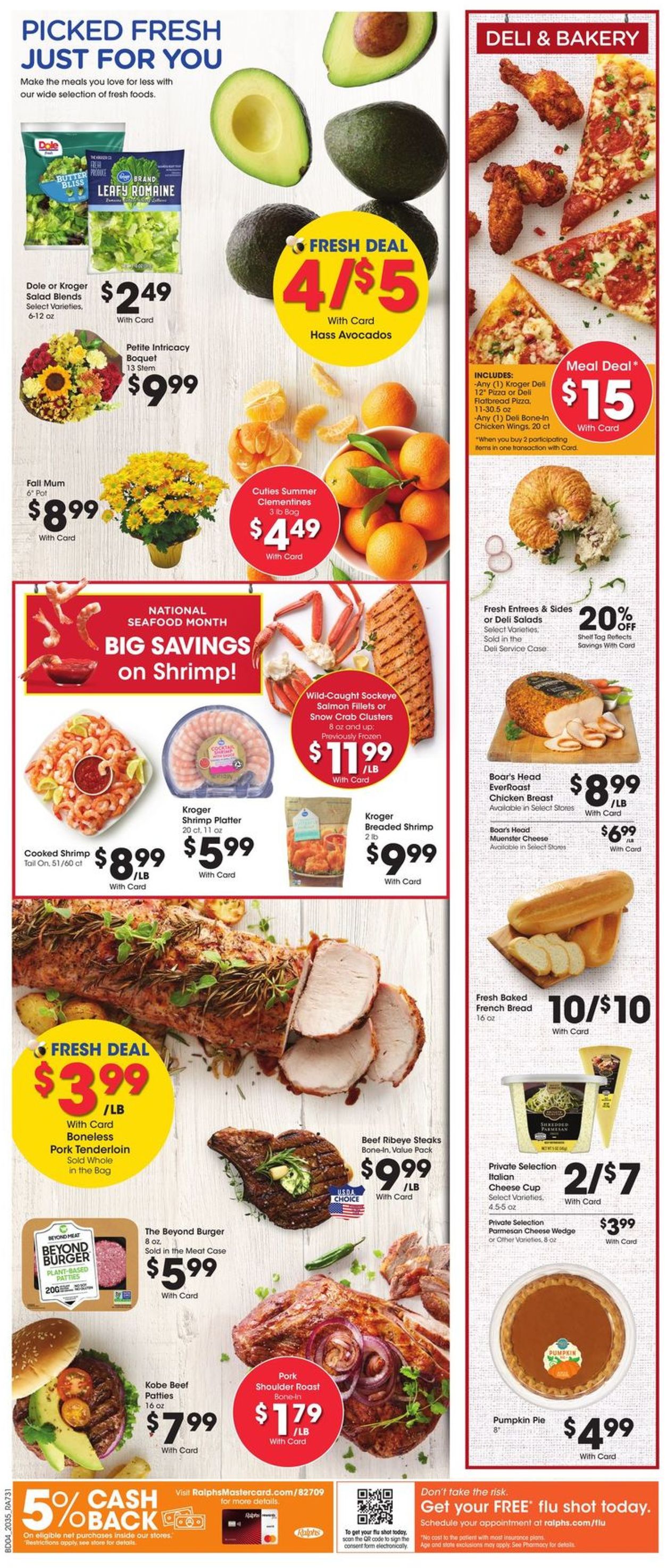 Catalogue Ralphs from 09/30/2020