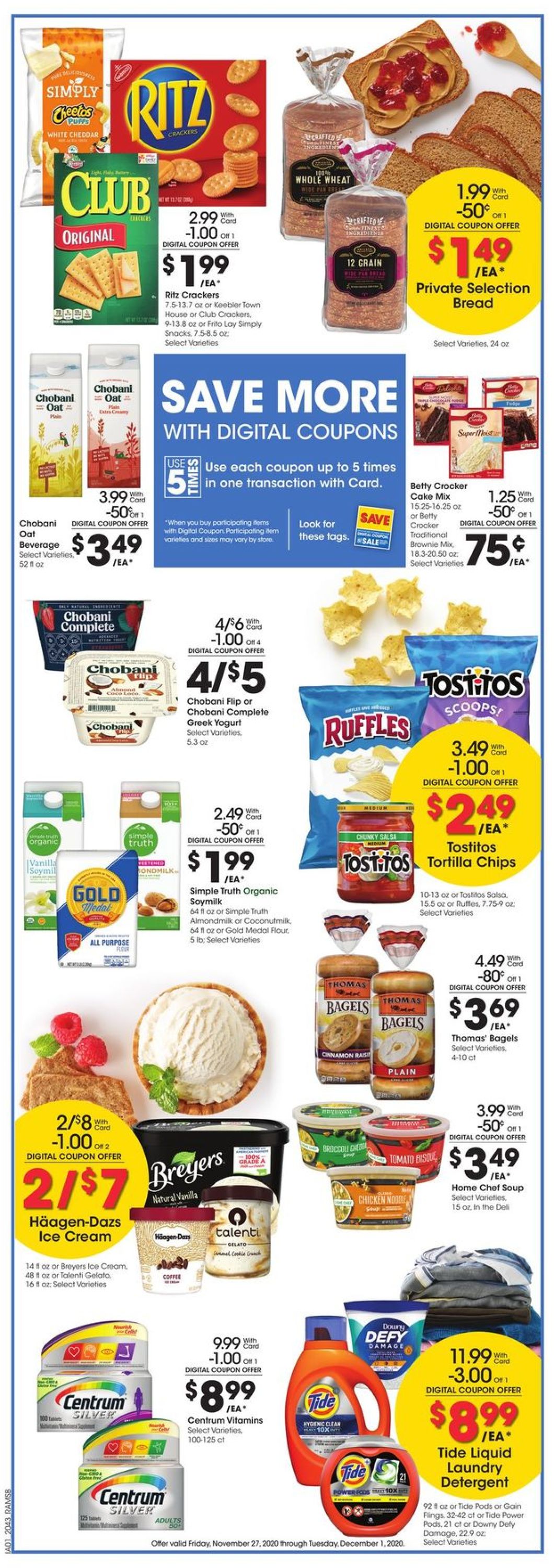 Catalogue Ralphs Black FFriday 2020 from 11/27/2020